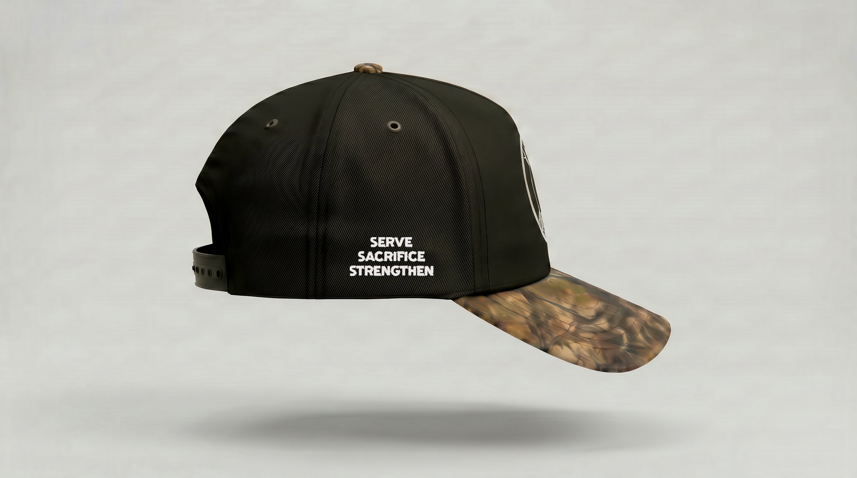 Family Shepherd Cap - Black & Camo
